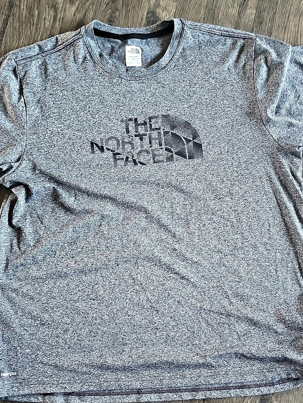 The North Face Half Dome Logo T-Shirt Men's Gray White Large  Vapor Wick